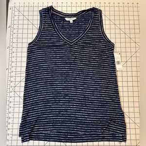 NWT Liverpool Women’s Small True Navy Stripe Tank Top